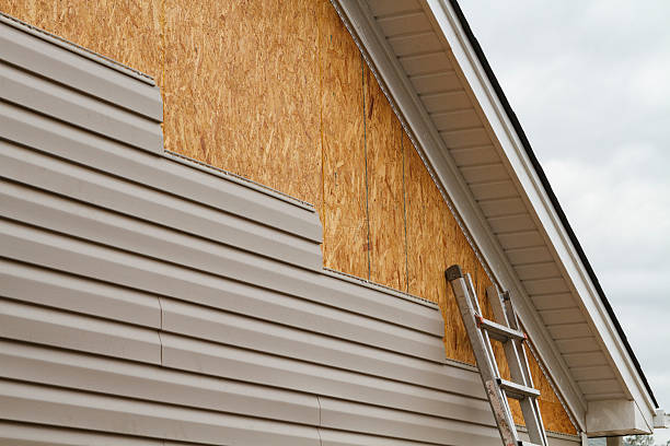 Professional Siding Replacement technician working in Portage, PA
